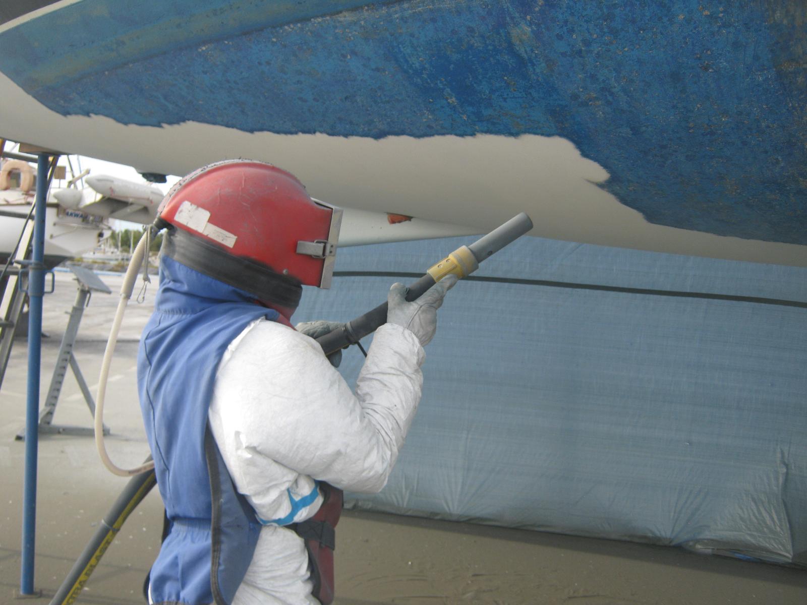 Technicien en cours d'intervention