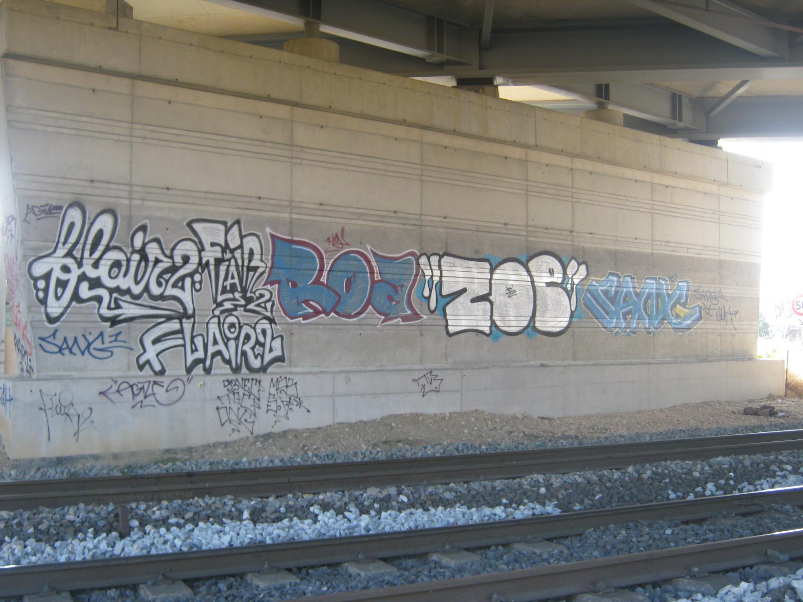 Aérogommage sur dessous de pont avant