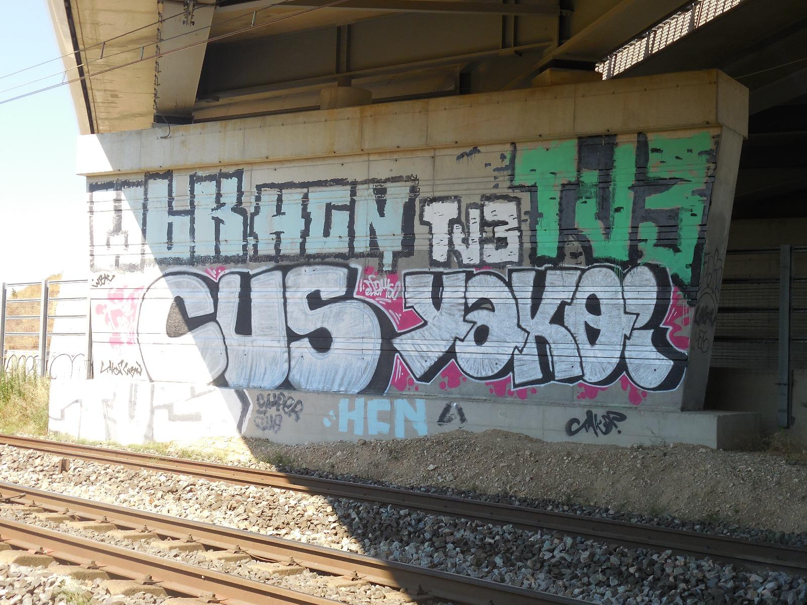 Coté de voie férrée avant