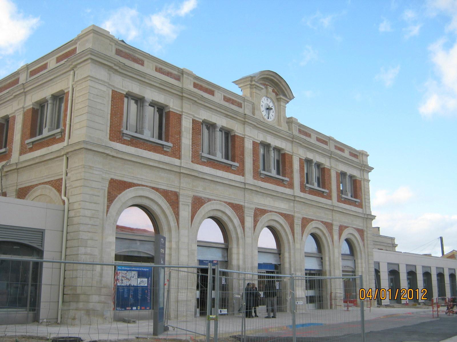 Gare de Perpignan après