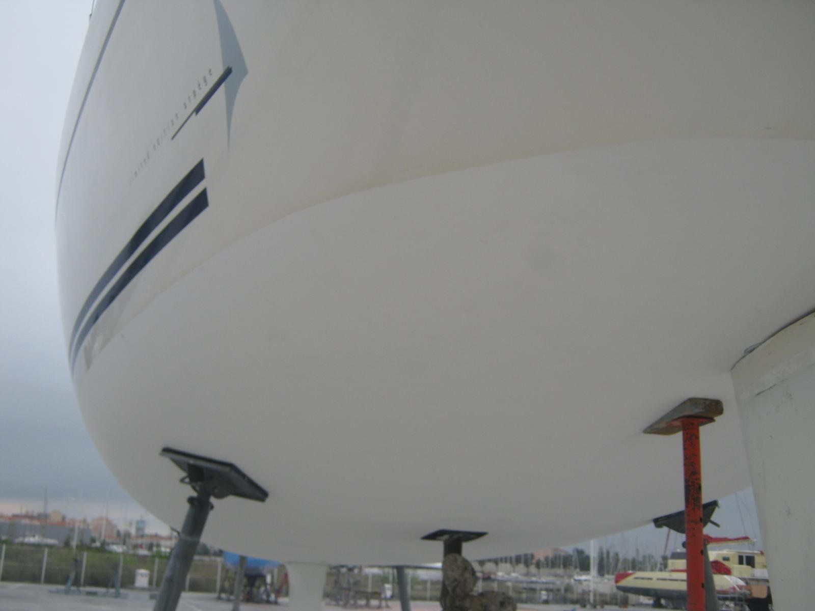 Enlèvement de la peinture antifouling après