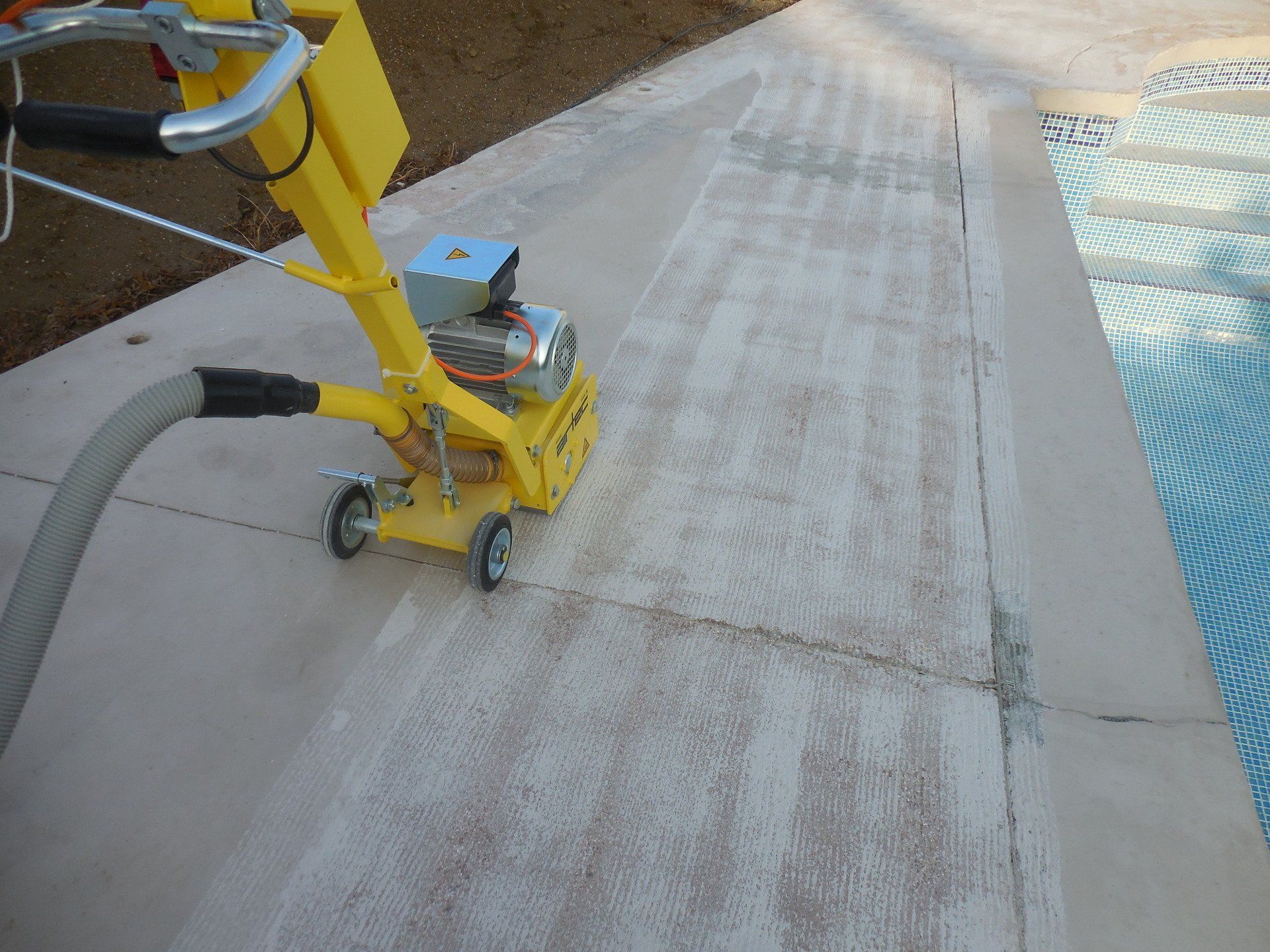 Ponçage avec disque diamant