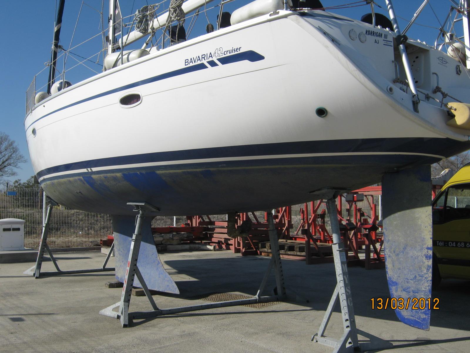 Bateau bavaria avant