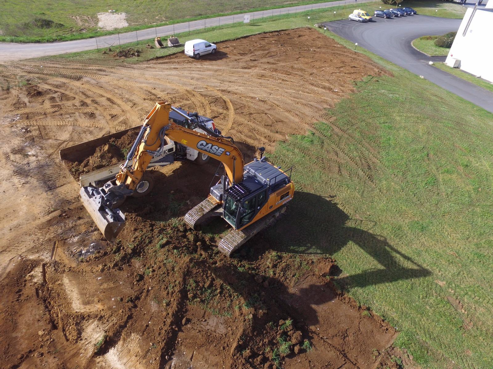 travaux de terrassement