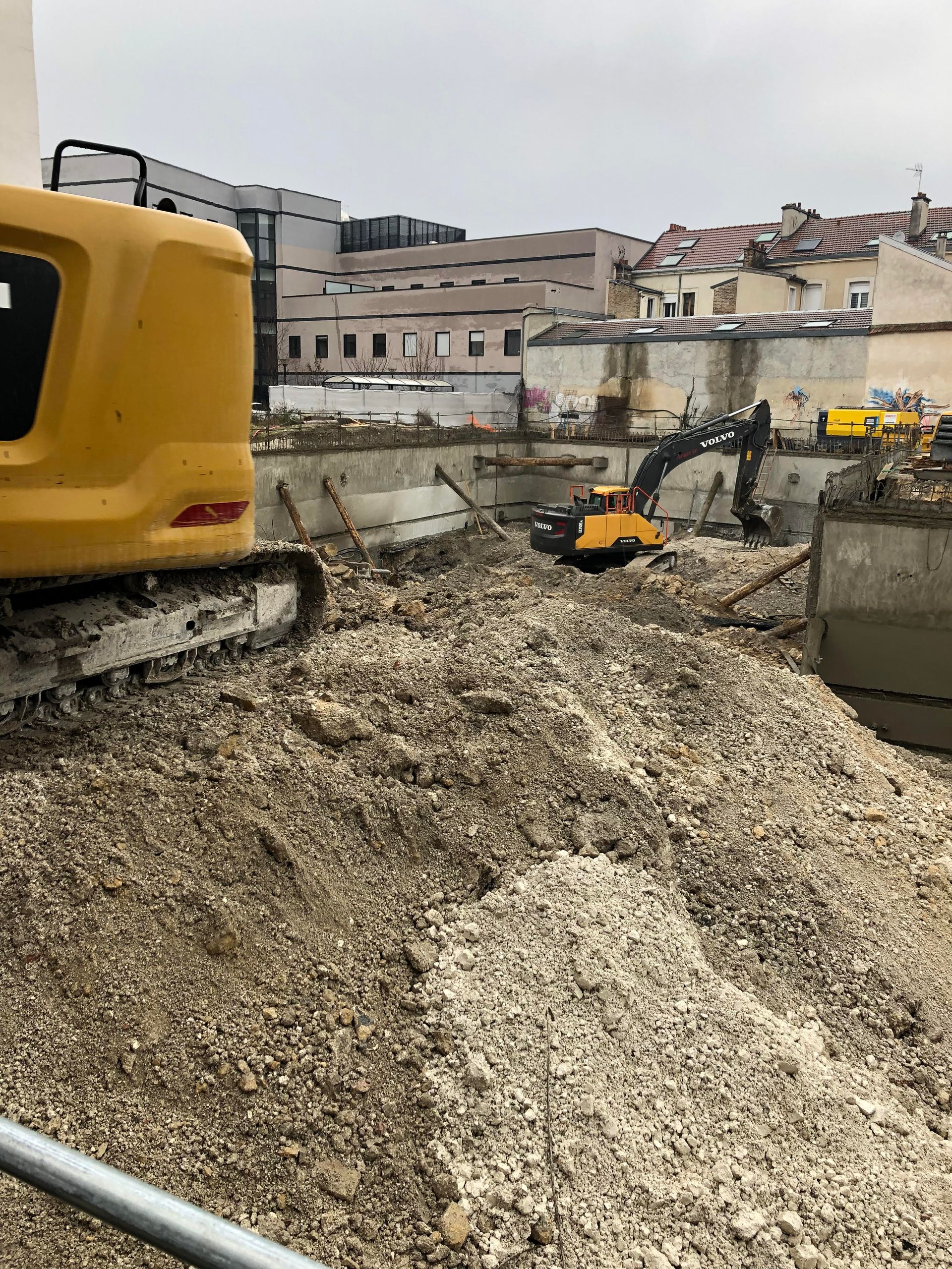 Travaux de terrassement