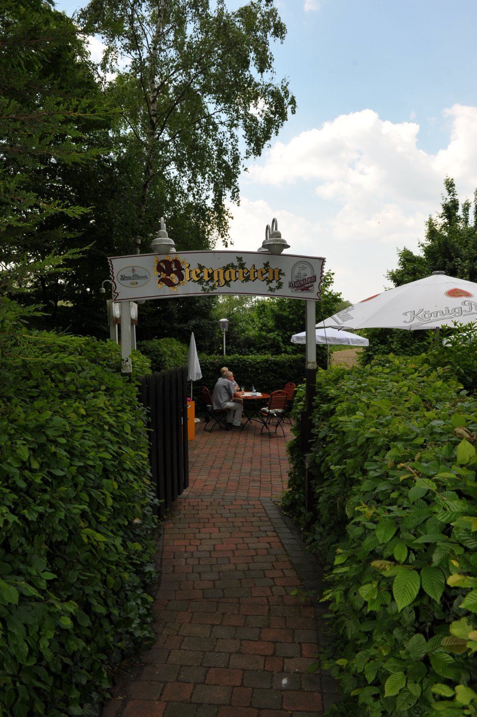 Außenbereich von Gaststätte Haus Köller