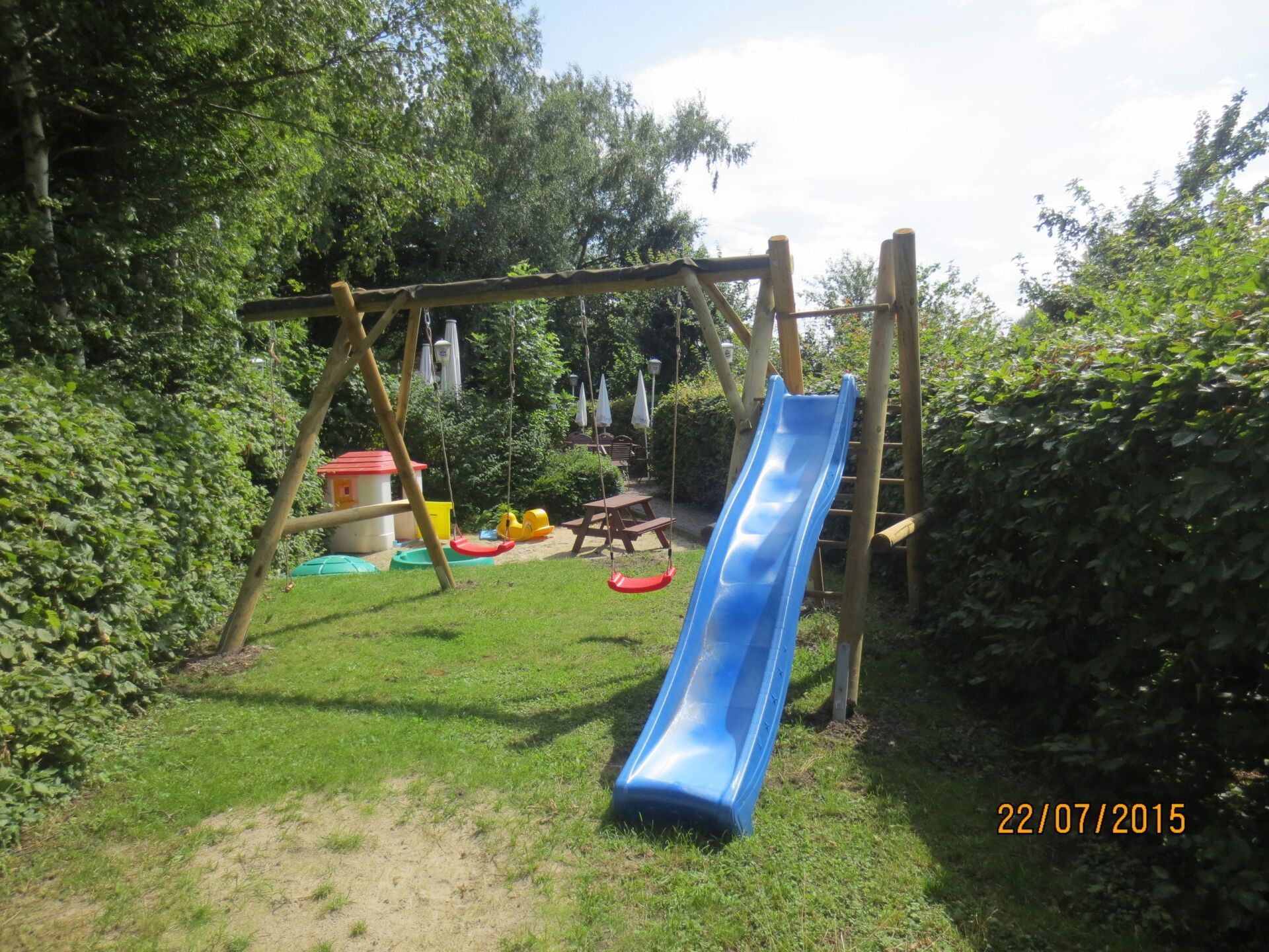 Außenbereich von Gaststätte Haus Köller