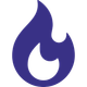Ein Feuersymbol