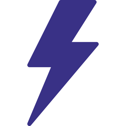 Ein Blitzsymbol