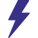 Ein Blitzsymbol