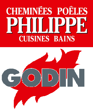 Logo Cheminées Philippe et Godin Gérault Distributeur