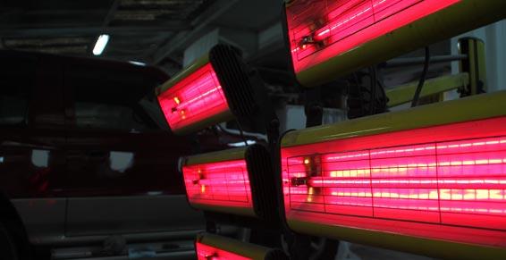 Peinture automobile à Marseille, séchage rapide