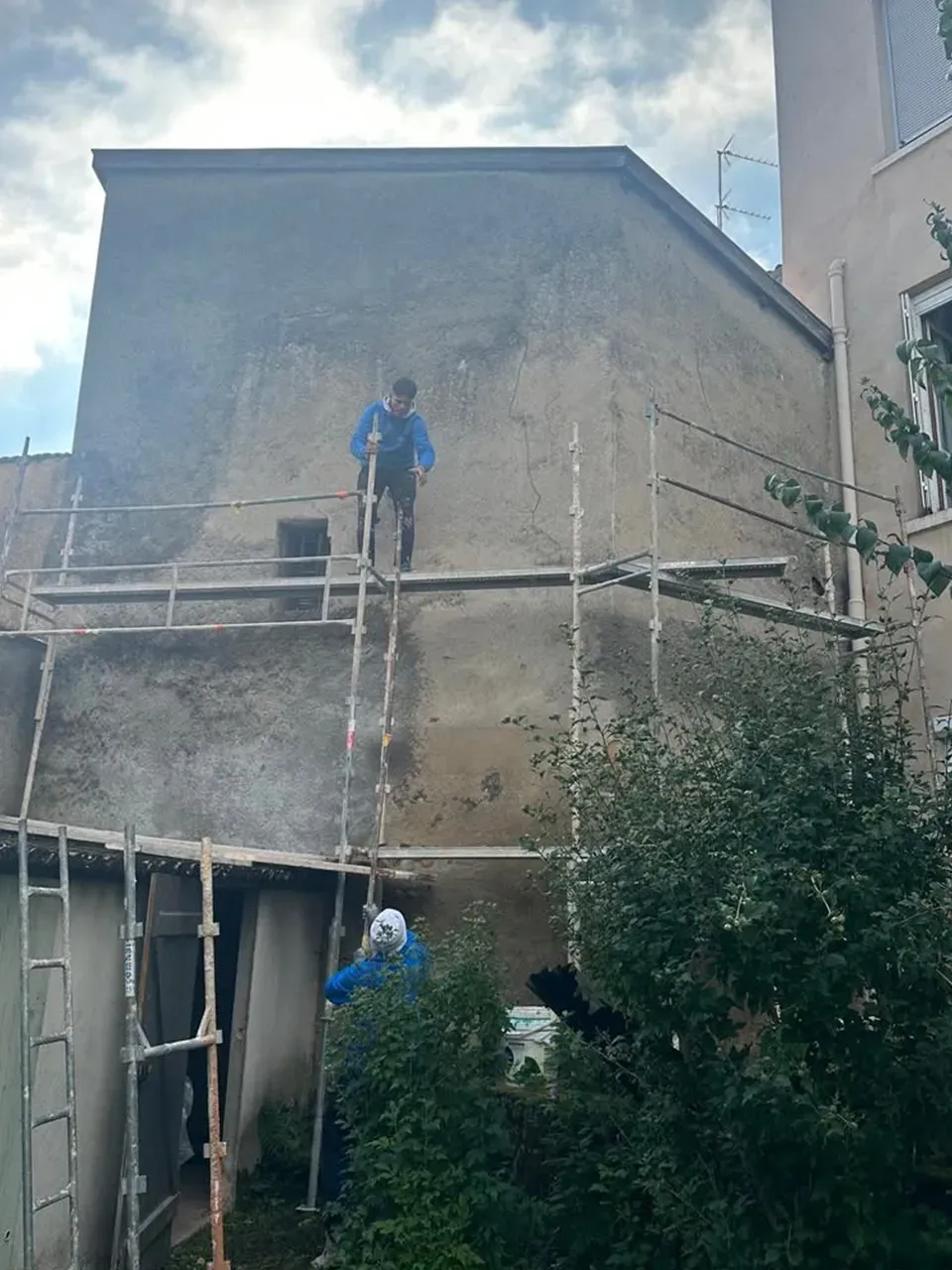Avant ravalement à Tassin-la-Demi-Lune