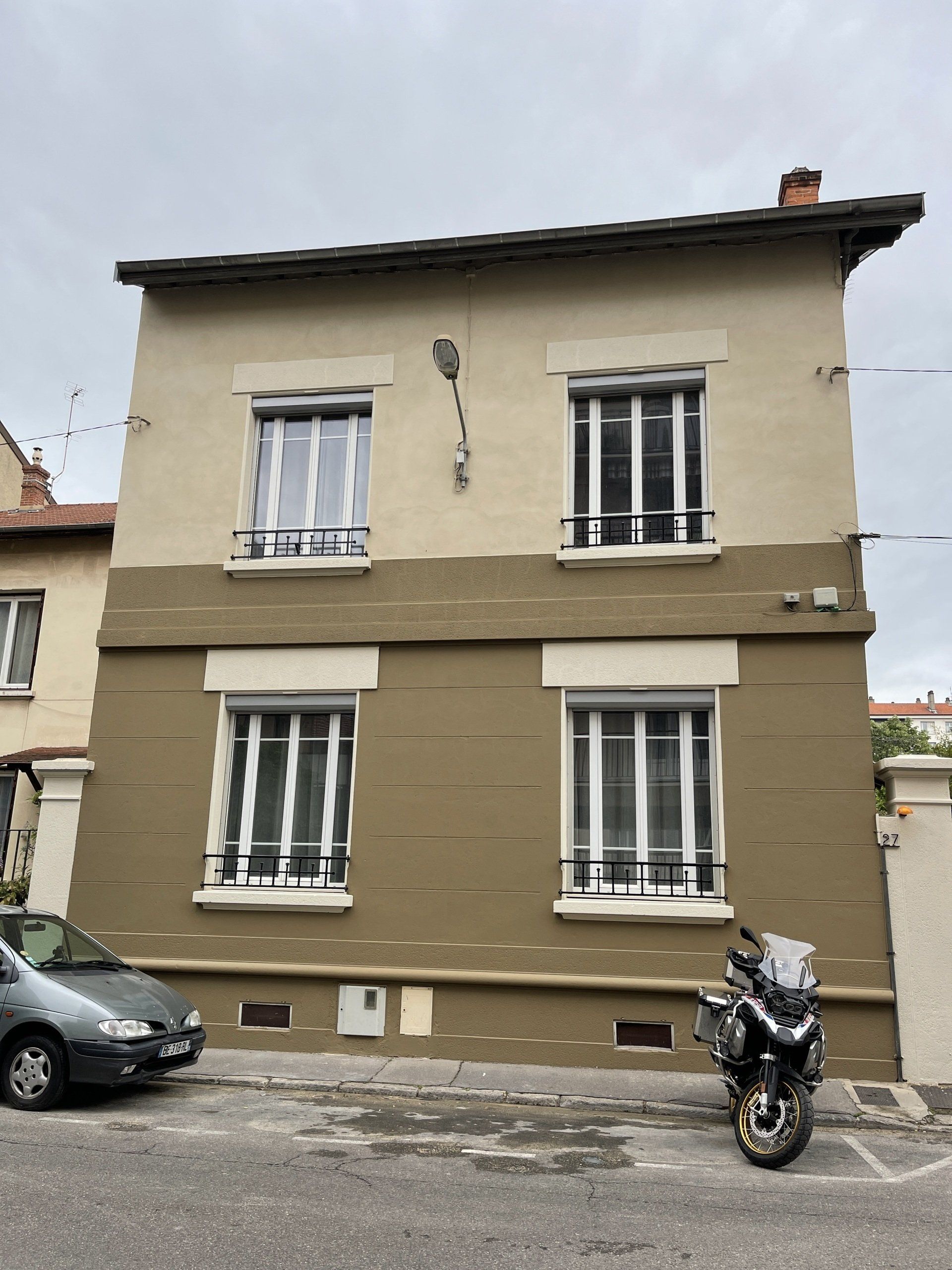 Peinture de façade