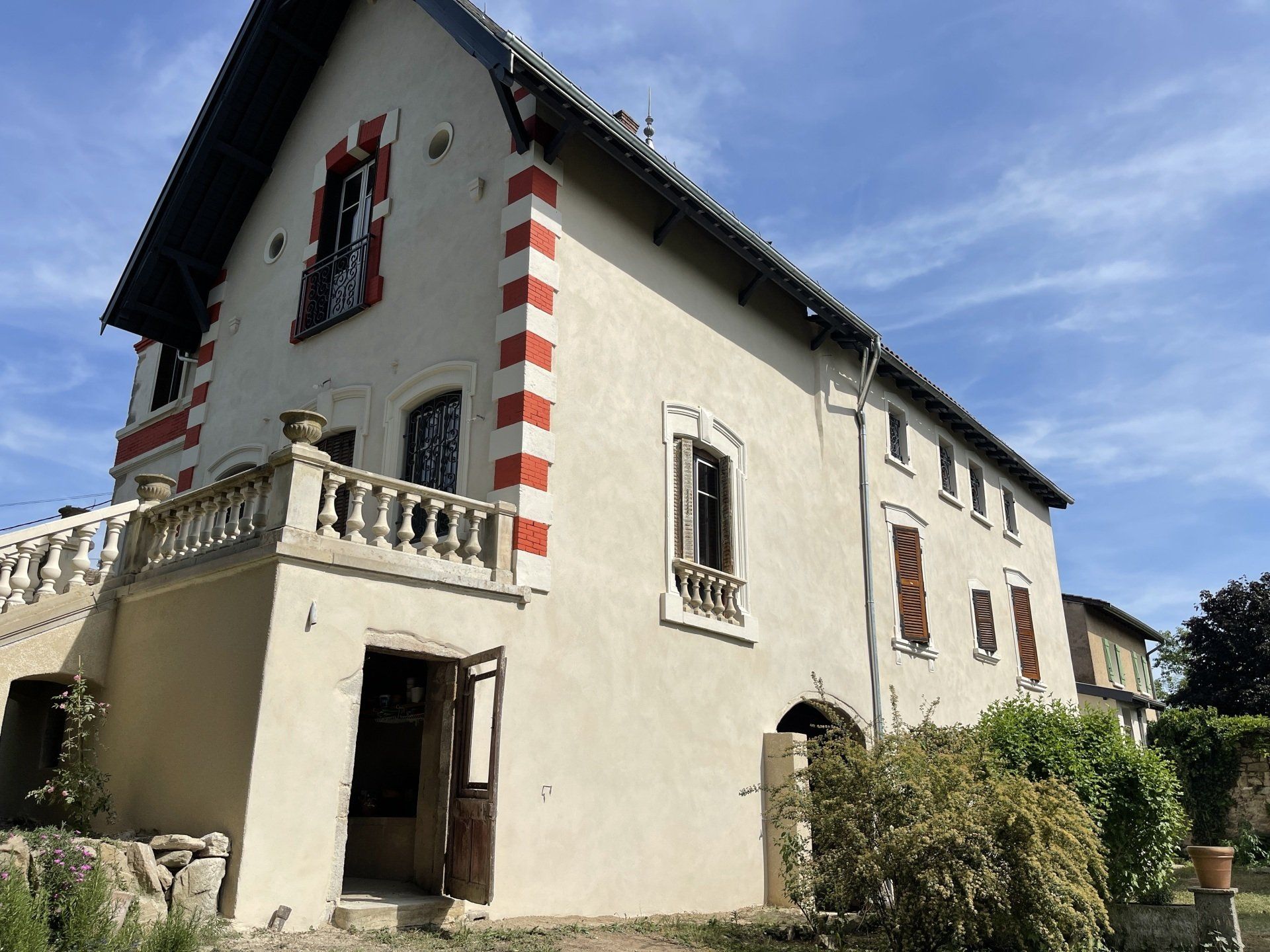 Enduit à la chaux finition talochée