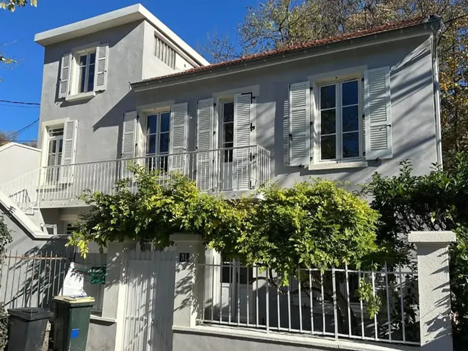 Maison après ravalement de façade