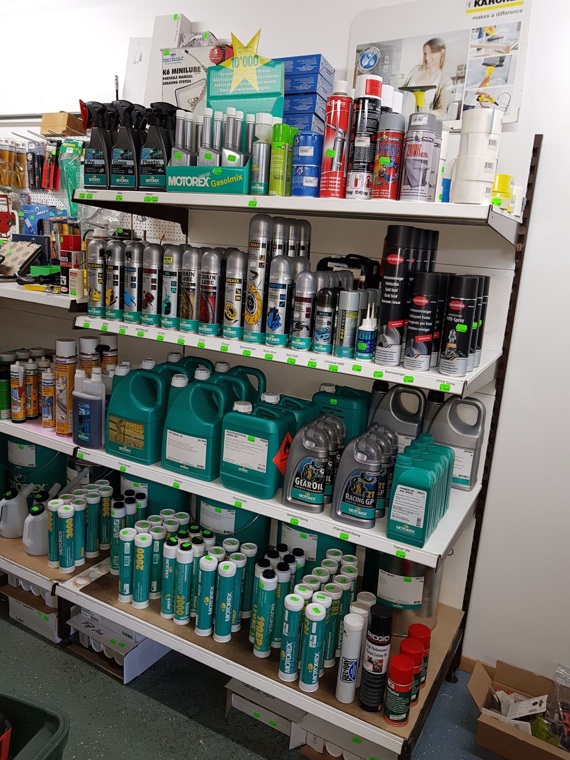 Öle und Schmierprodukte - Shop Amhof AG