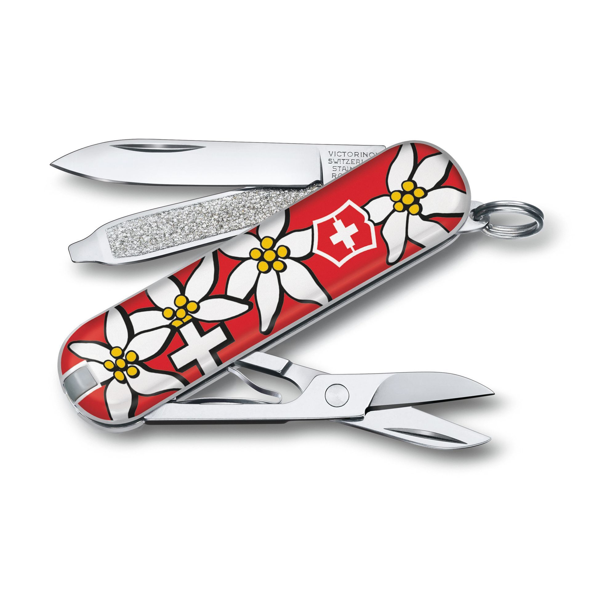 Couteau suisse Classic SD, 58mm, Edelweiss Victorinox Au Logis Ameublements
