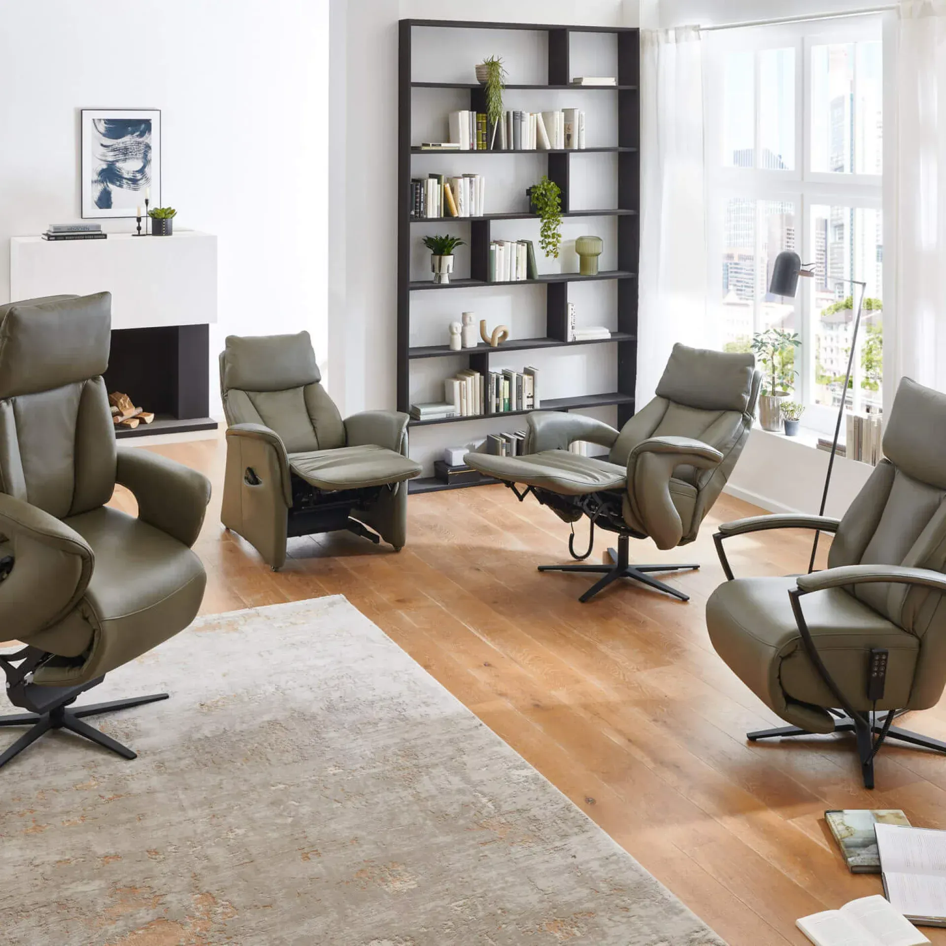 Fauteuil relax électrique HU-EC22138 Hukla Au Logis Ameublements