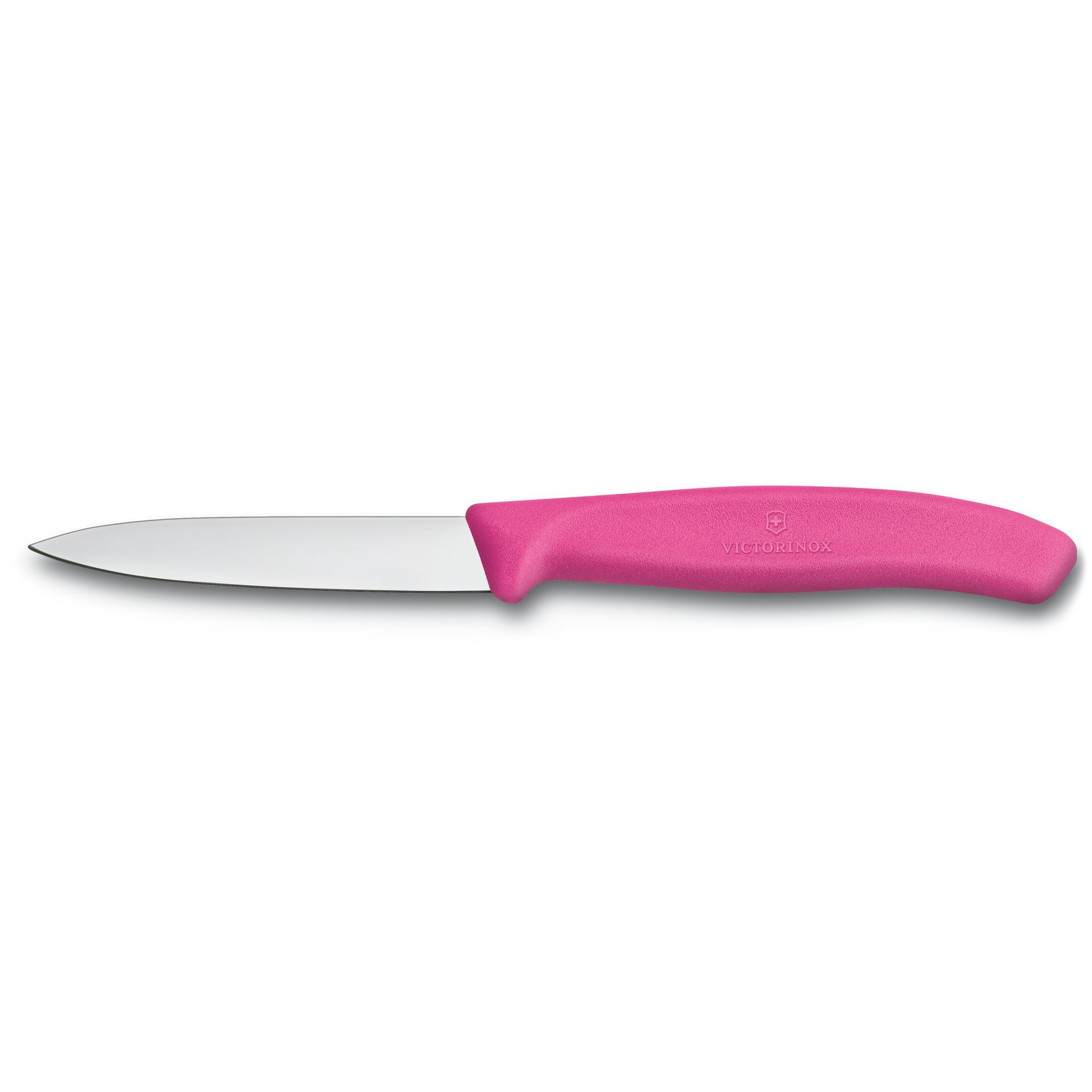 Swiss Classic, couteau d’office, 8 cm, tranchant lisse, pointe milieu, rose Victorinox Au Logis Ameublements