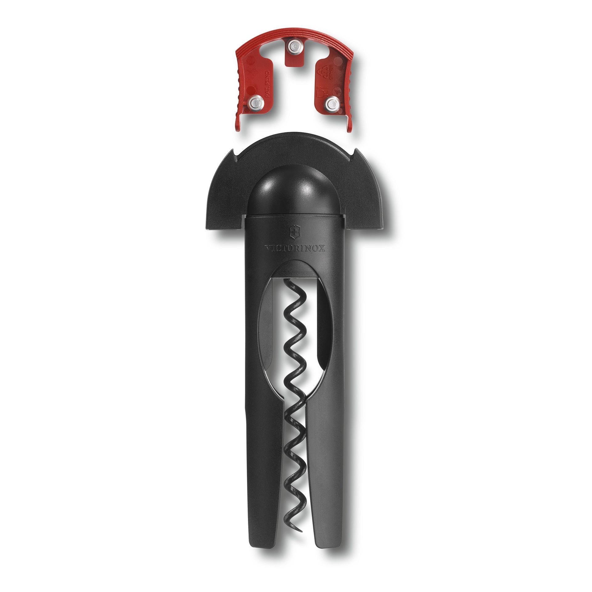 Tire-Bouchons avec capsuleur découpeur, Noir/Rouge Victorinox Au Logis Ameublements