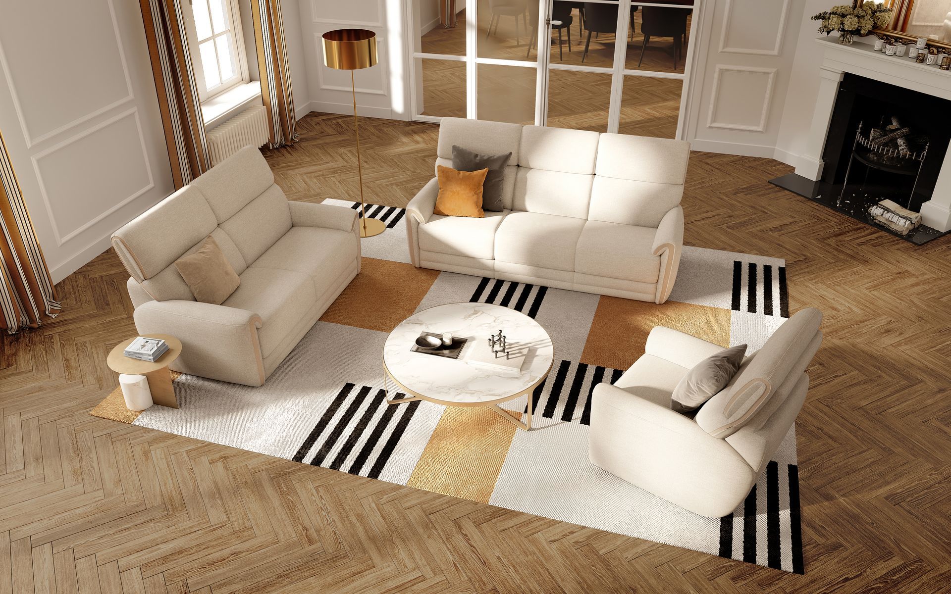 Canapé Beaumont Rom Au Logis Ameublements