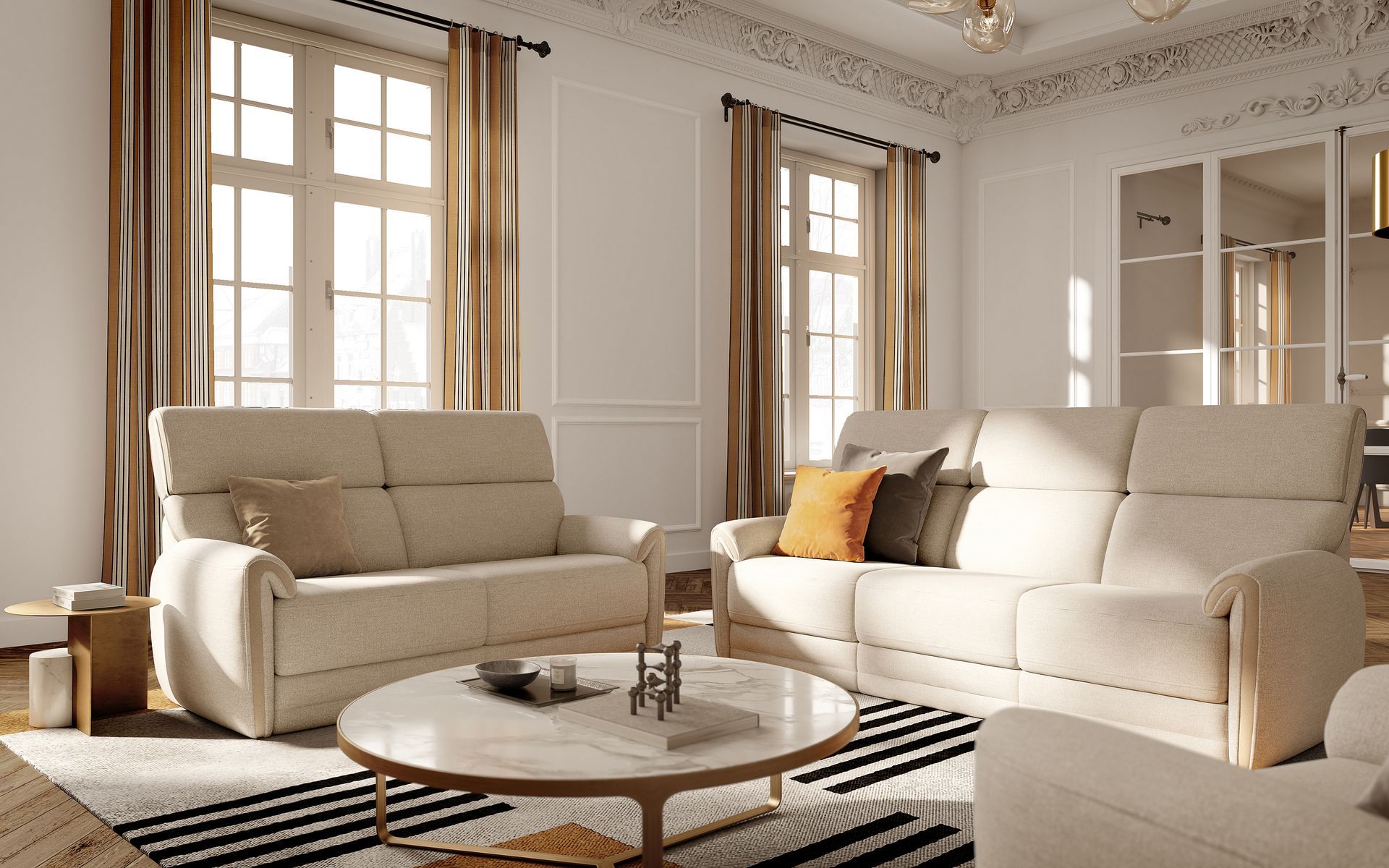 Canapé Beaumont Rom Au Logis Ameublements