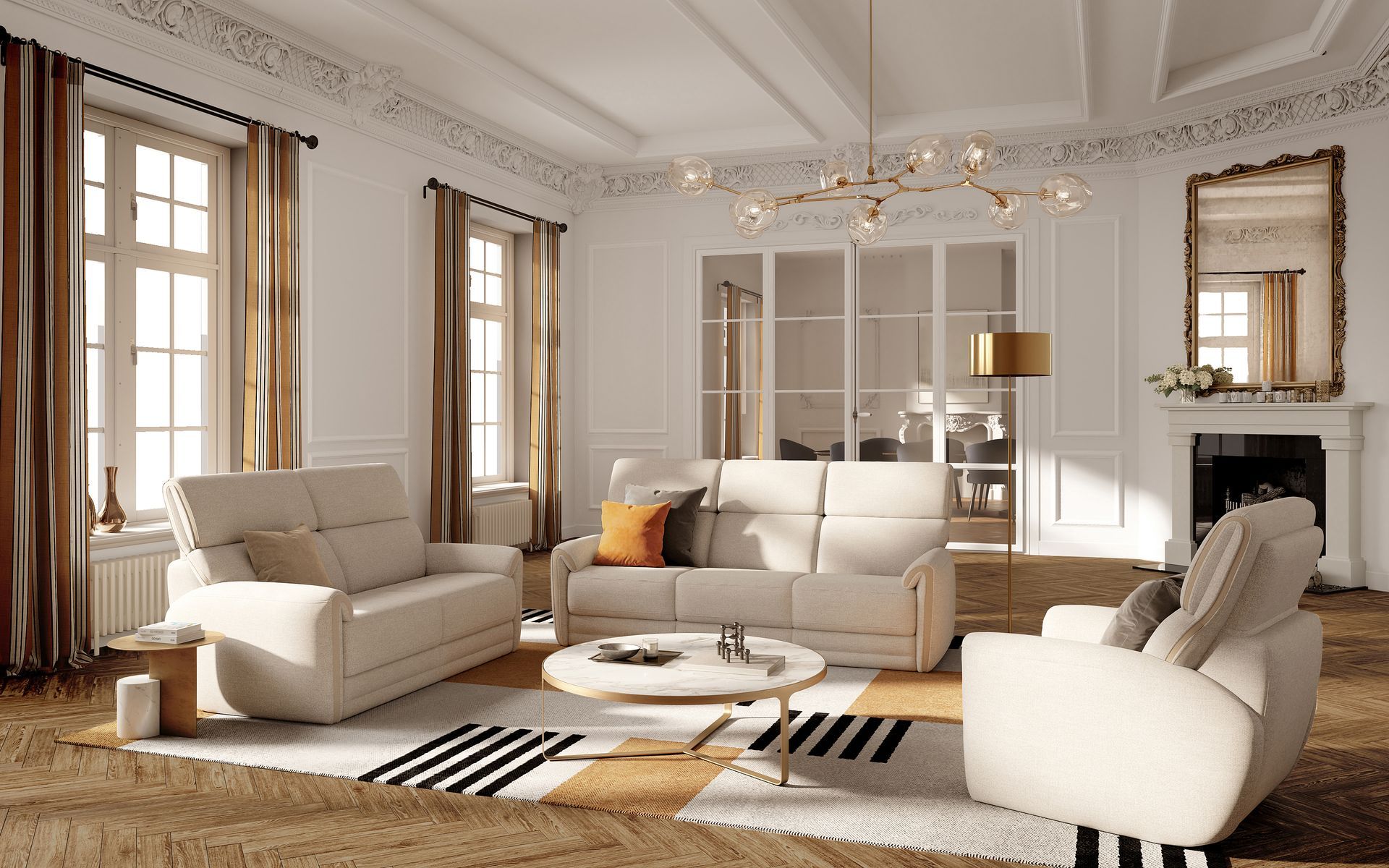 Canapé Beaumont Rom Au Logis Ameublements