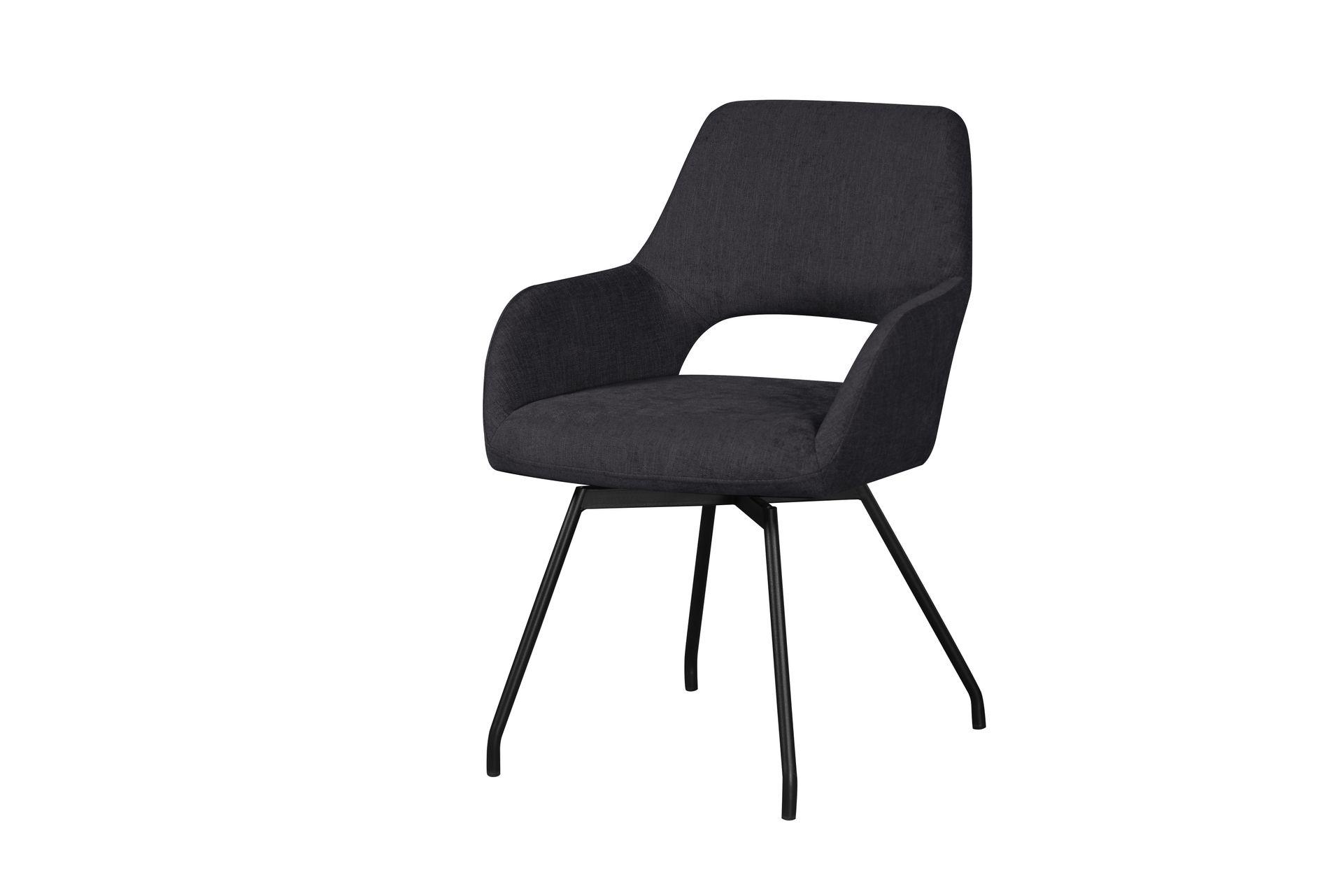 Fauteuil pivotant New Sena Grau Sit-Mobilia Au Logis Ameublements