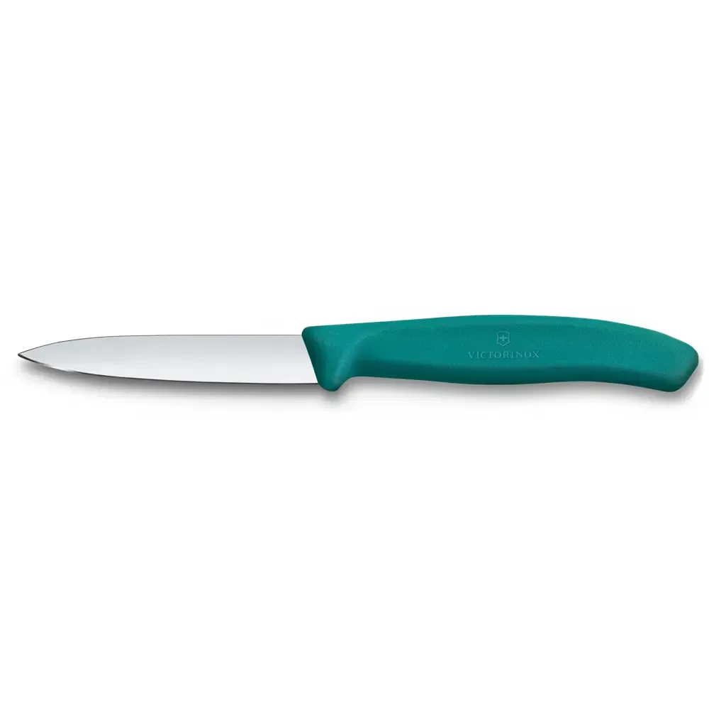 Swiss Classic, couteau d’office, 8 cm, tranchant lisse vert chou frisé Victorinox Au Logis Ameublements