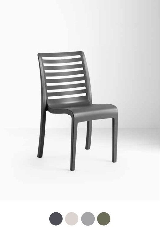 Chaise de jardin Slat Grosfillex Au Logis Ameublements