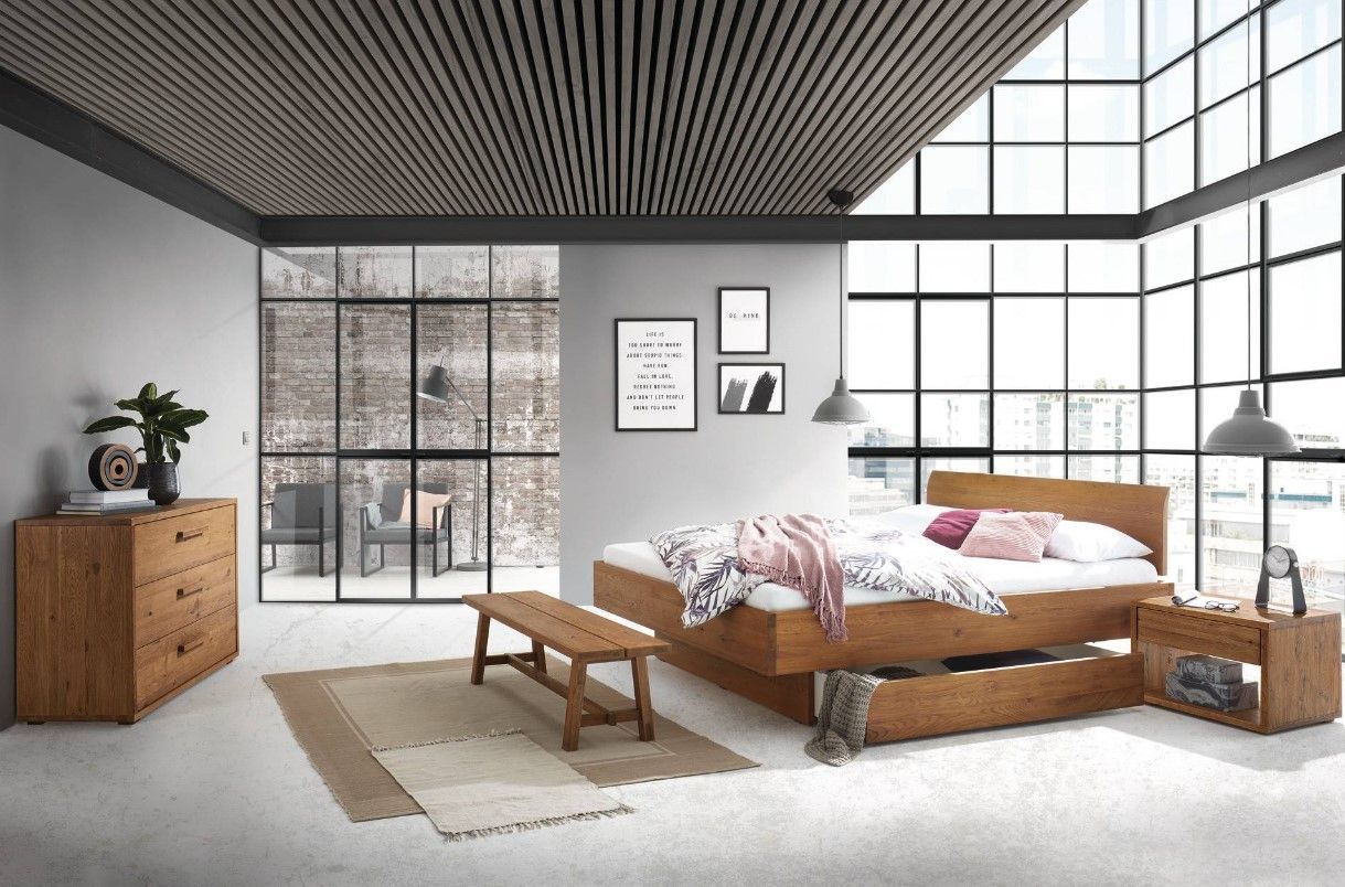 Lit Oak-Wild Hasena Au Logis Ameublements