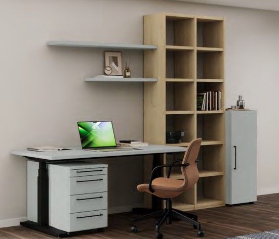 Bibliothèque à système de colombage Omlin Au Logis Ameublements