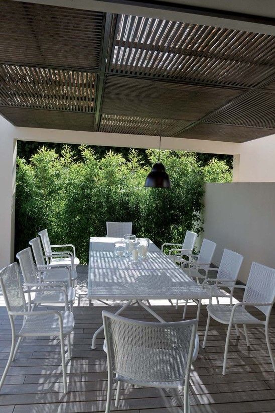 Table de jardin extensible métal Athena Emu Au Logis Ameublements