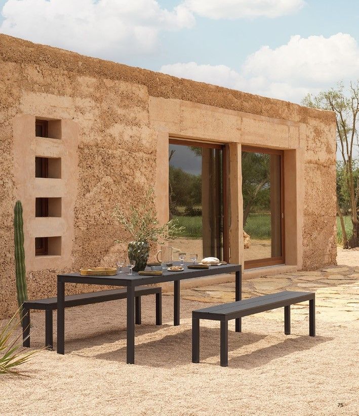 Table de jardin Rio Alu 210 Extensible Nardi Au Logis Ameublements