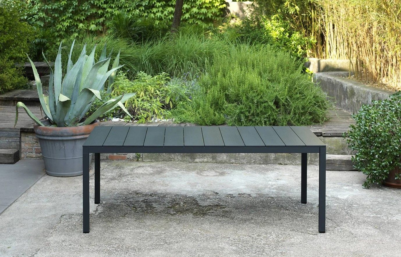 Table de jardin Rio Alu 140 Extensible Nardi Au Logis Ameublements