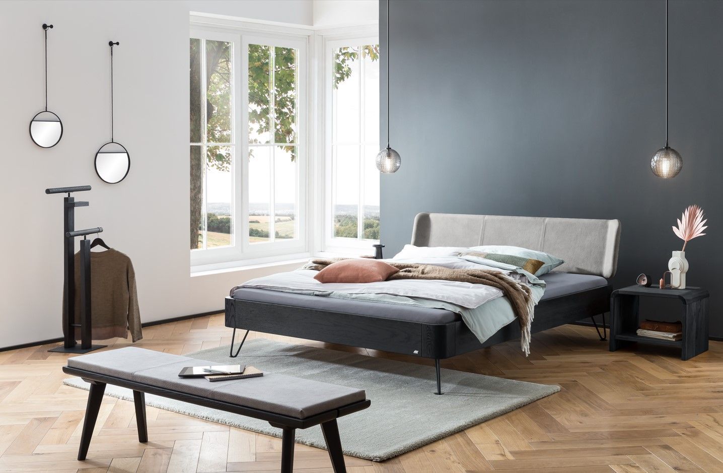 Cadre de lit Programme Oak-Line Hasena Au Logis Ameublements