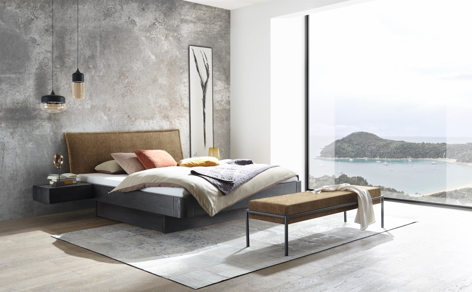 Cadre de lit Programme Oak-Line Hasena Au Logis Ameublements