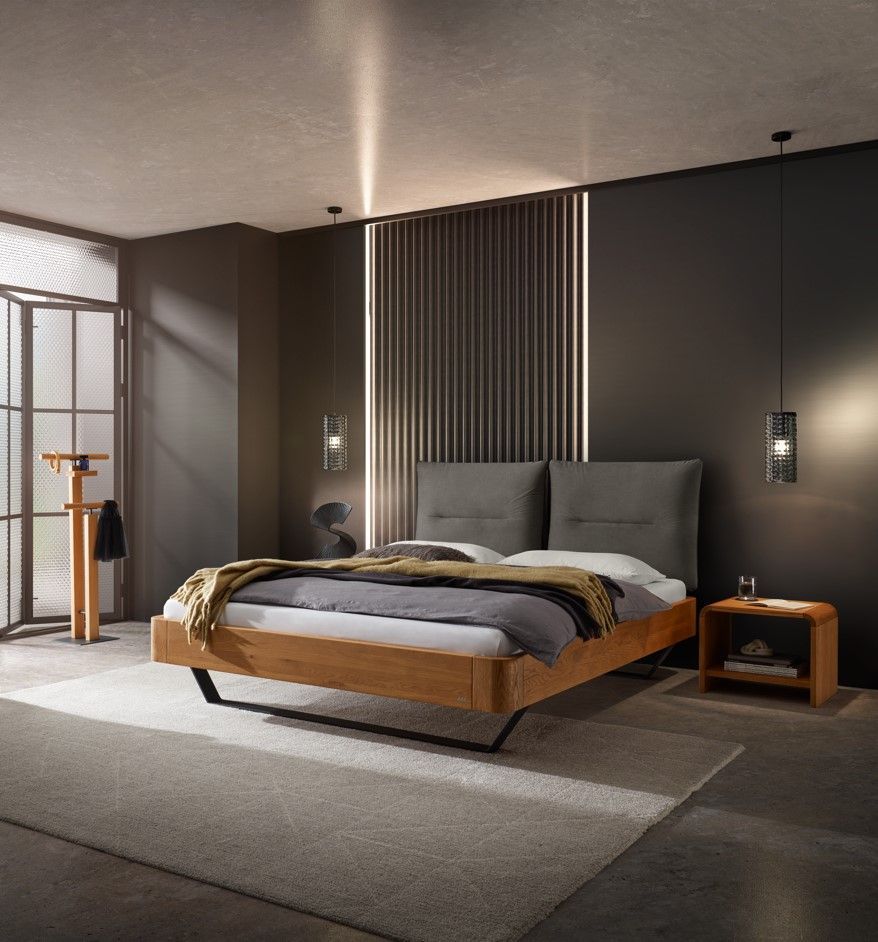 Cadre de lit Programme Oak-Line Hasena Au Logis Ameublements