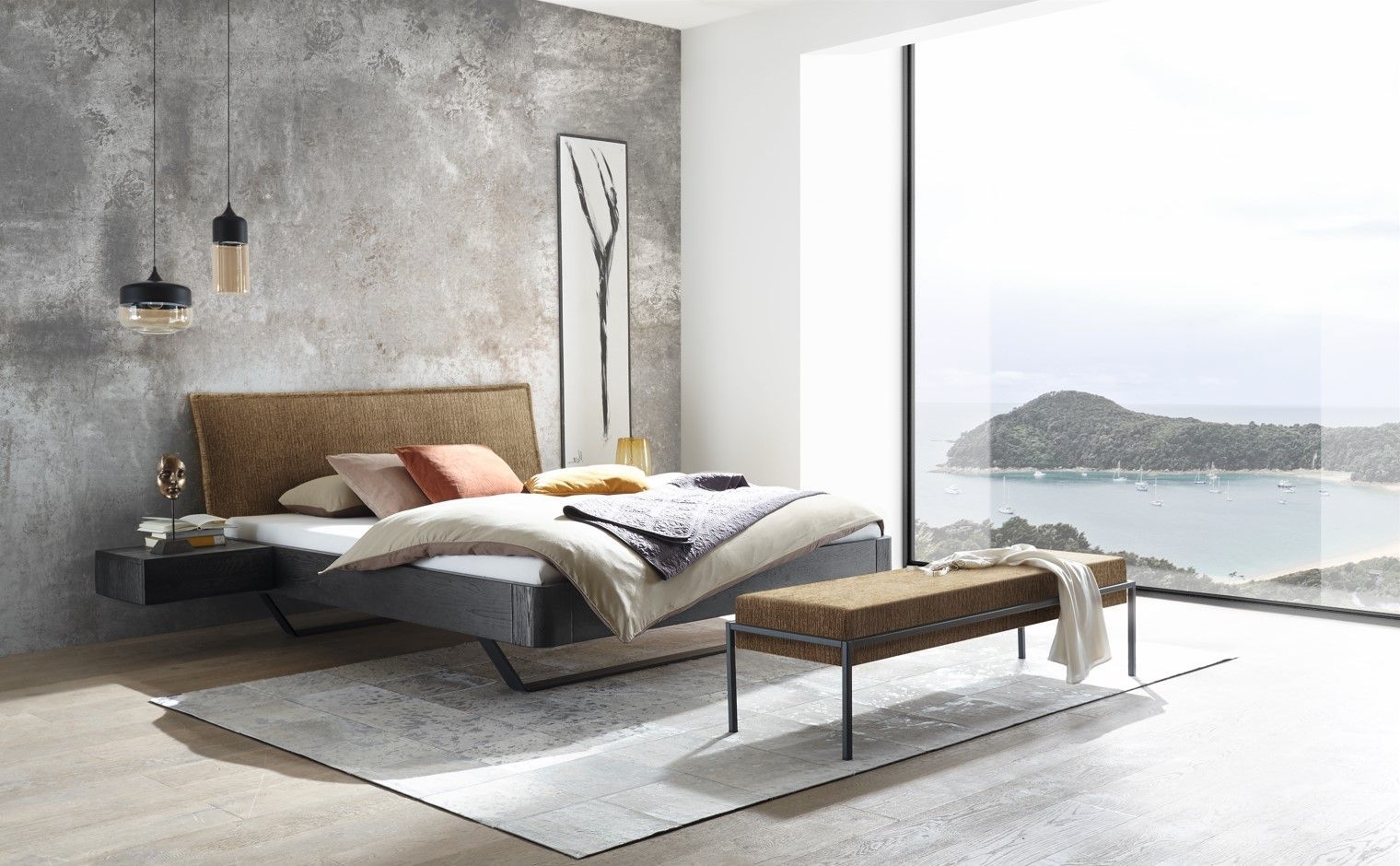 Cadre de lit Programme Oak-Line Hasena Au Logis Ameublements