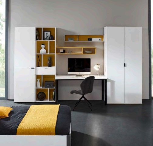 Bureau à pieds en U noir Omlin Au Logis Ameublements