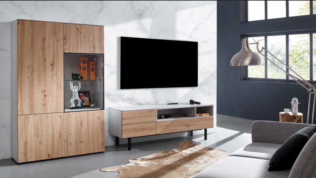 Meuble TV à composer Setup Omlin Au Logis Ameublements
