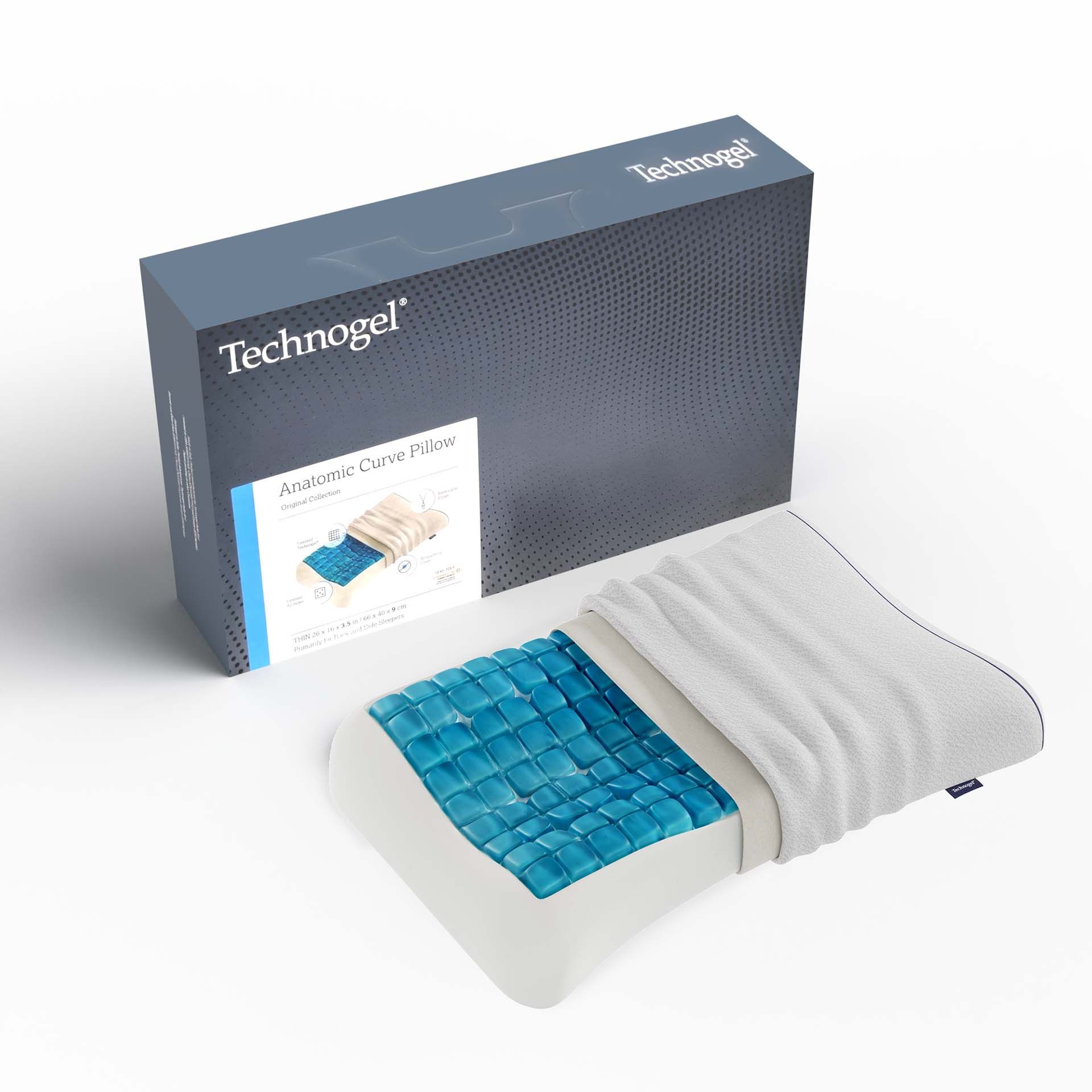 Oreiller Technogel Anatomic Curve Bawitex Au Logis Ameublements