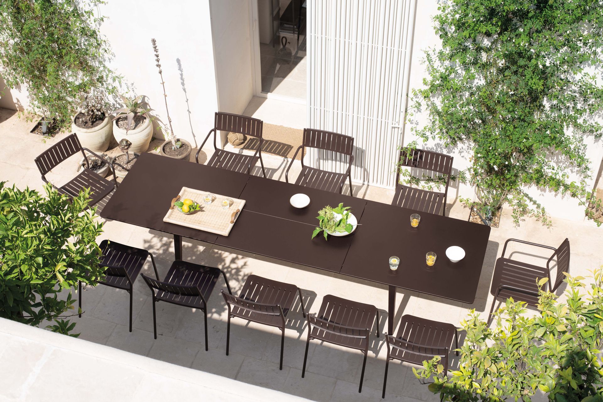 Chaise de jardin en métal Bridge Emu Au Logis Ameublements