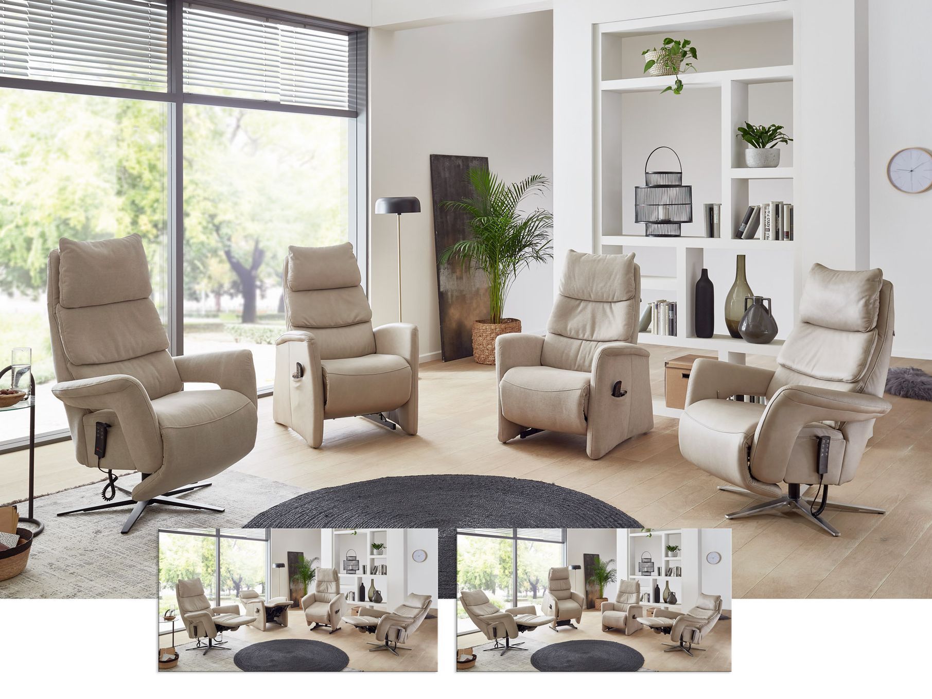 Fauteuil relax électrique HU-EC21007 Hukla