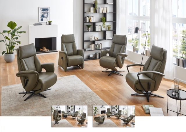Fauteuil relax électrique HU-EC22138 Hukla Au Logis Ameublements