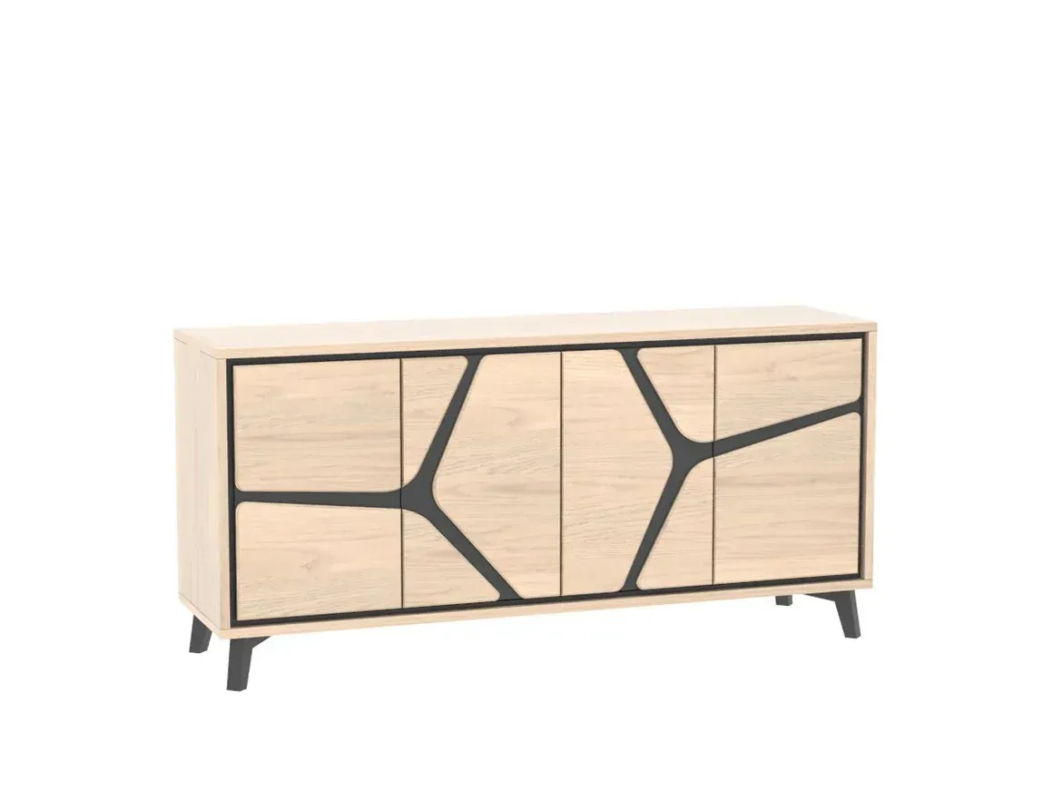 Bahut 4 porte moyen modèle Néo Les Ateliers de Langres