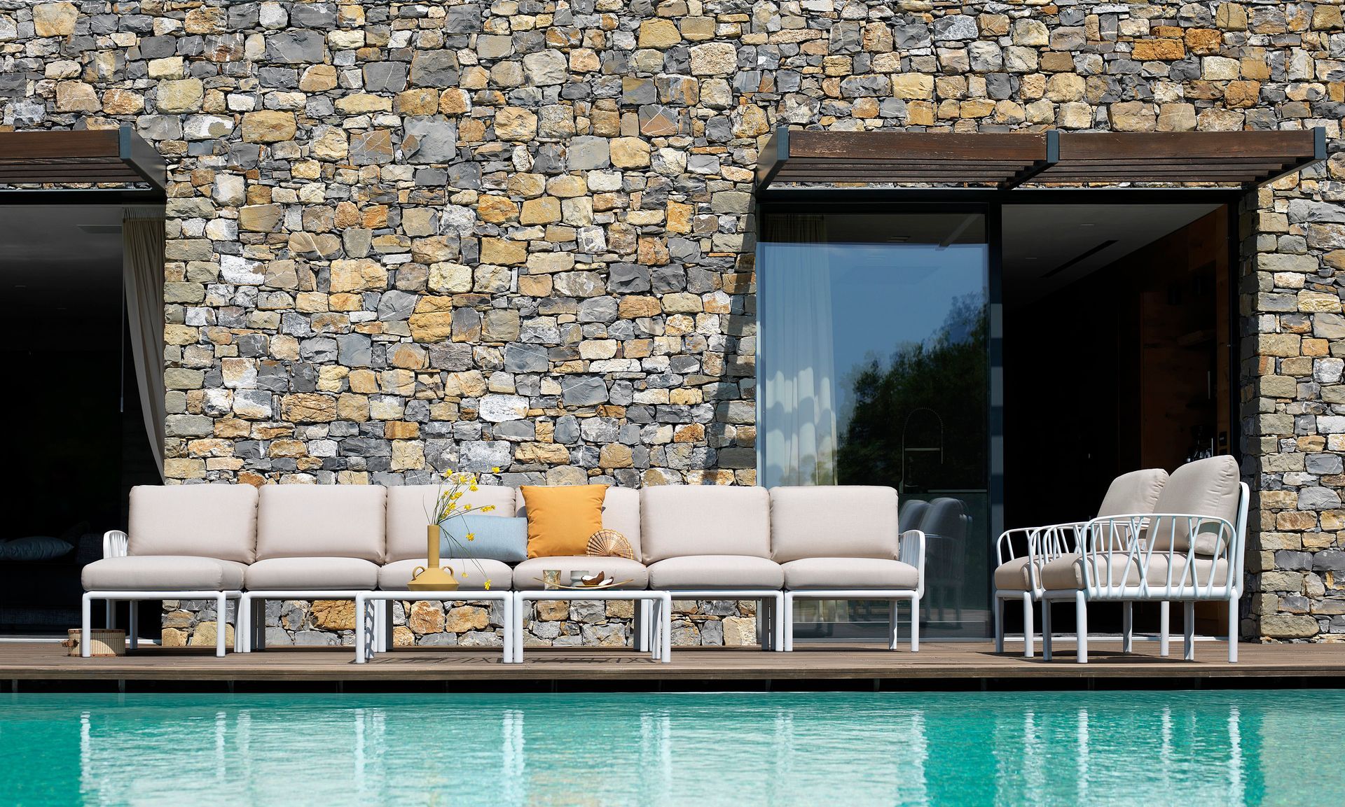 Salon de jardin modulable Komodo Nardi Au Logis Ameublements