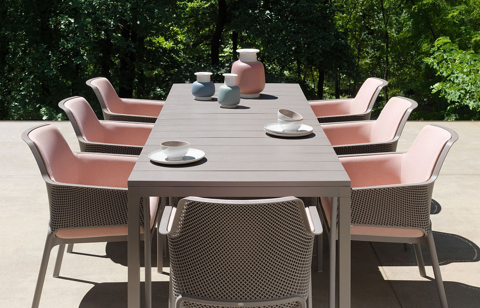 Table de jardin Rio Alu 210 Extensible Nardi Au Logis Ameublements