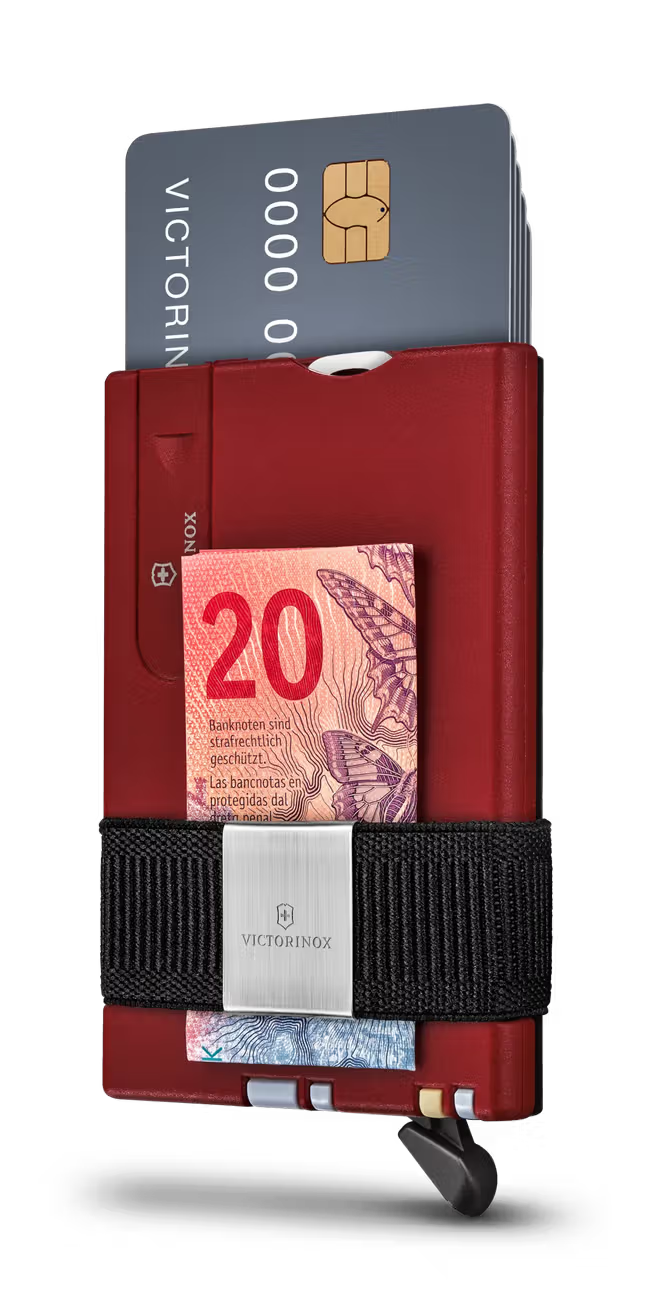 Porte-monnaie Smart Card Wallet, Iconic Red Victorinox Au Logis Ameublements